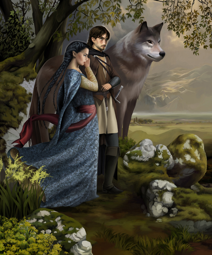 Beren, Luthien and Huan