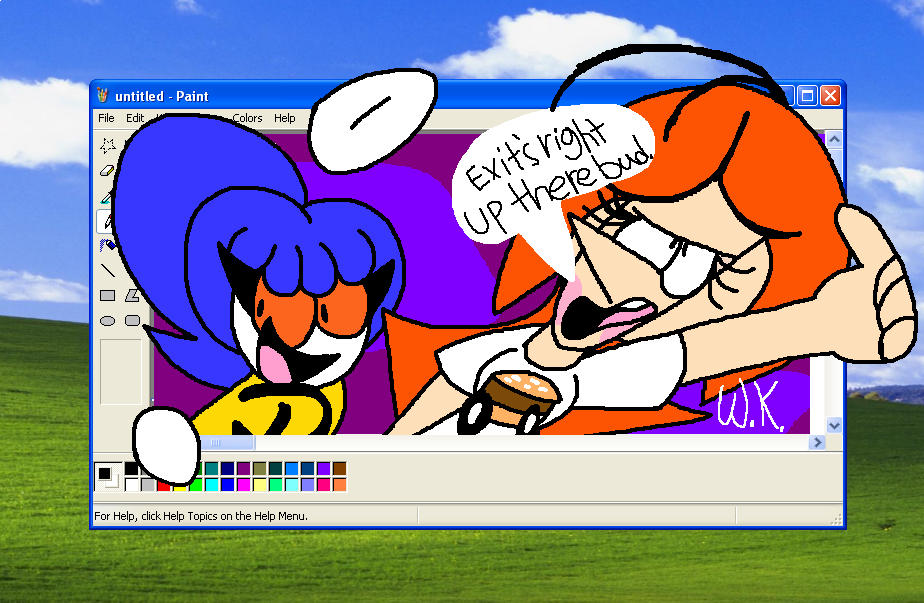 Ms Paint Rage Ms Paint Challenge Thing by Waltman13 on DeviantArt