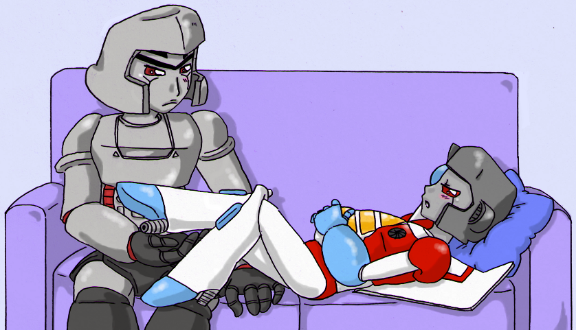 TF - MegatronxStarscream pamper me!