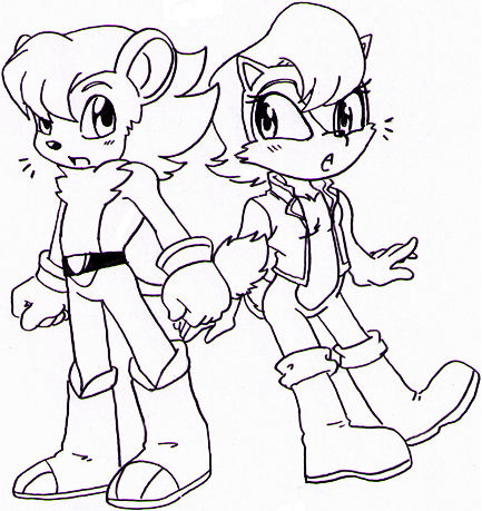 Sonic - the Hobidon vs Sally similarities? by Cloud-Kitsune on DeviantArt