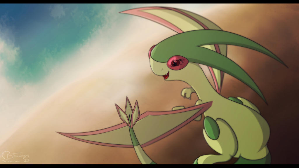 Flygon by oOBrushstrokeOo on DeviantArt