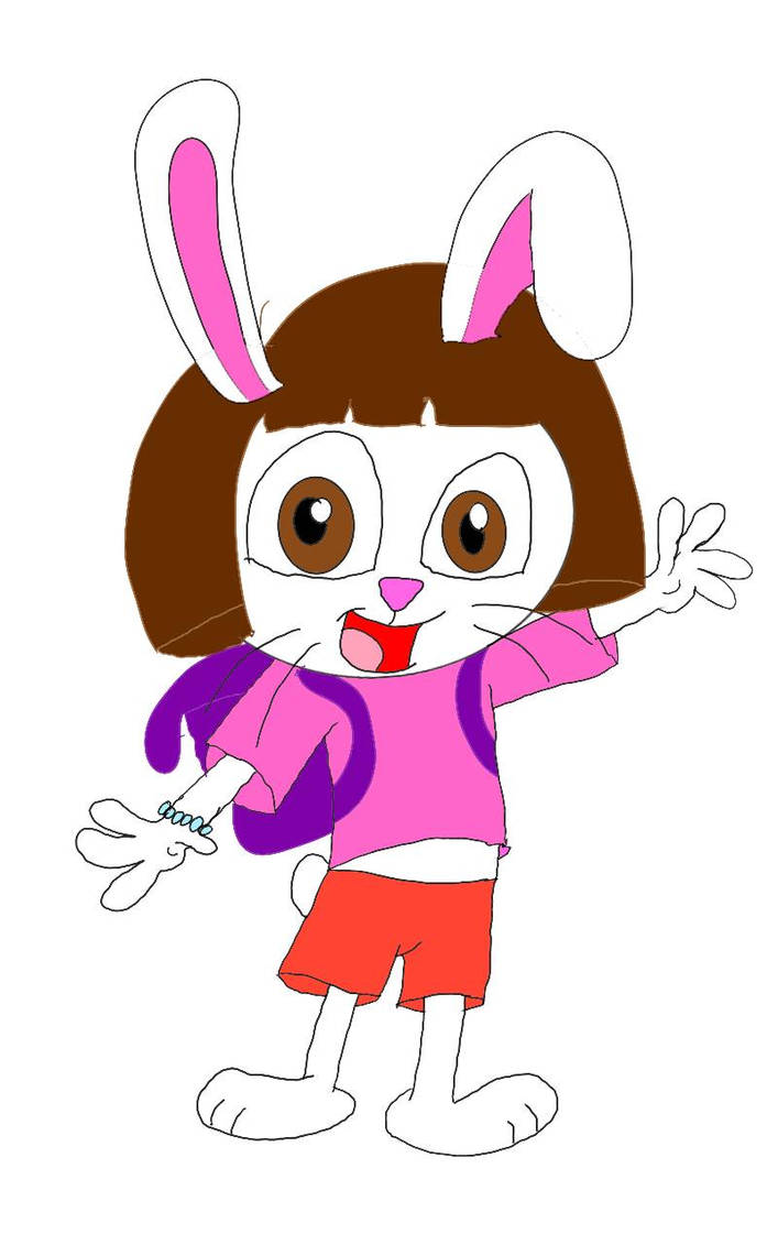 Dora as A Bunny Rabbit by CartoonViewer2003 on DeviantArt