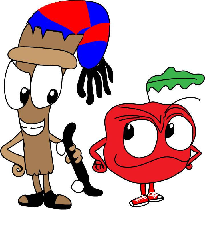 Apple and Cinnamon by CartoonViewer2003 on DeviantArt