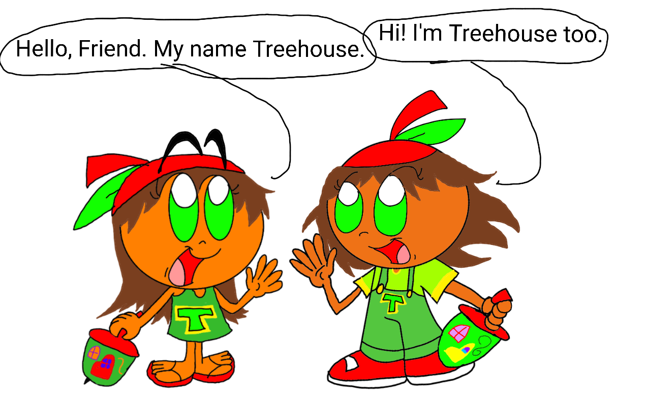 Treehouse TV's meeting each other by CartoonViewer2003 on DeviantArt