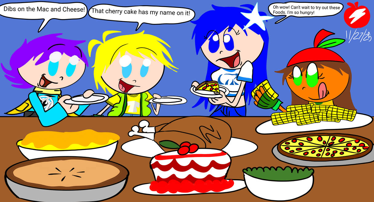 Thanksgiving moment for the corus siblings by CartoonViewer2003 on ...