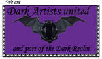 Stamp for Dark Artists United by Melanie-H-H