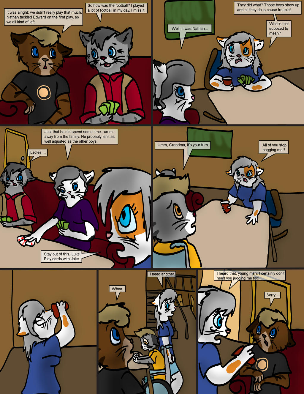Family Ties Drying Eyes - Ch 9: Pg 31