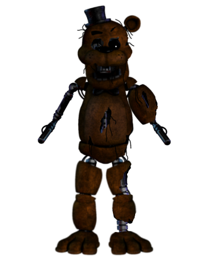 Shattered Classic Freddy by Logantrap on DeviantArt