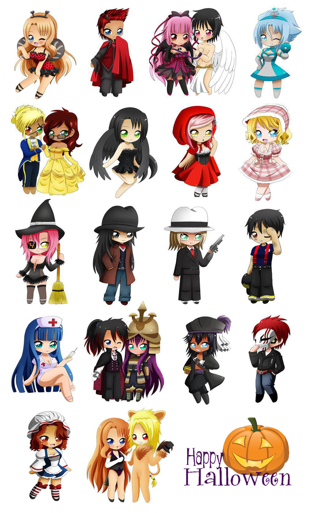 BigC: Chibi Halloween Project!! by Jusace on DeviantArt
