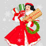 Xmas Postcard - Snow White