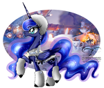 Winter Pony - Princess Luna