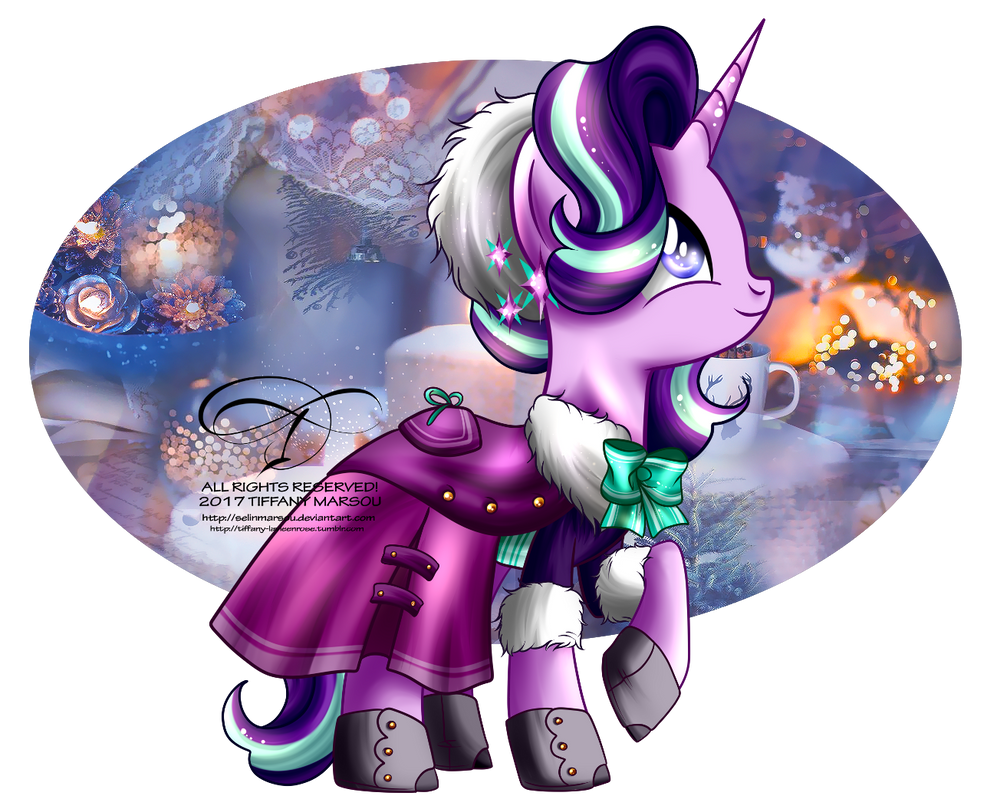 Winter Pony - Starlight Glimmer by tiffanymarsou on DeviantArt.