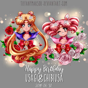 Happy Bday - Usagi n Chibiusa