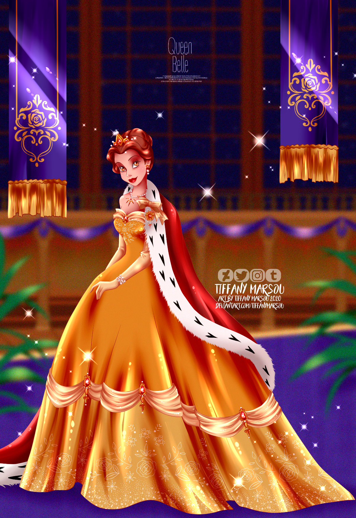 Queen Belle by tiffanymarsou on DeviantArt