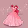 Ariel - pink ballgown