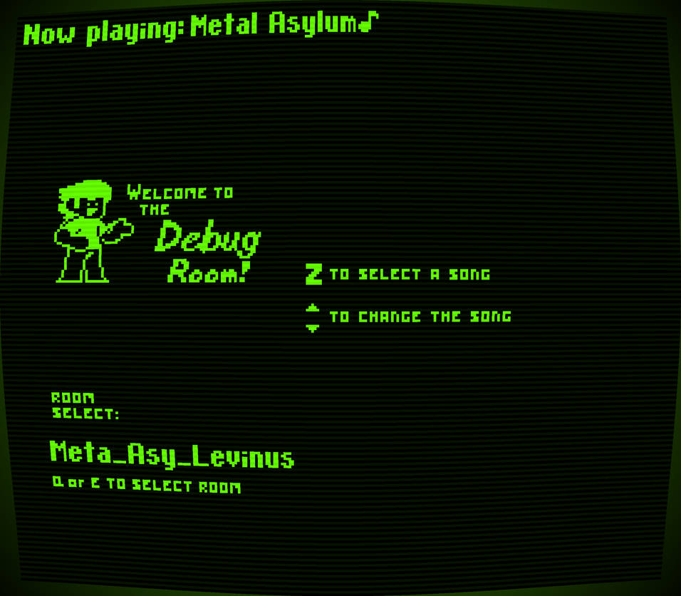 Welcome to the Debug Room! by WedgeCreates on DeviantArt