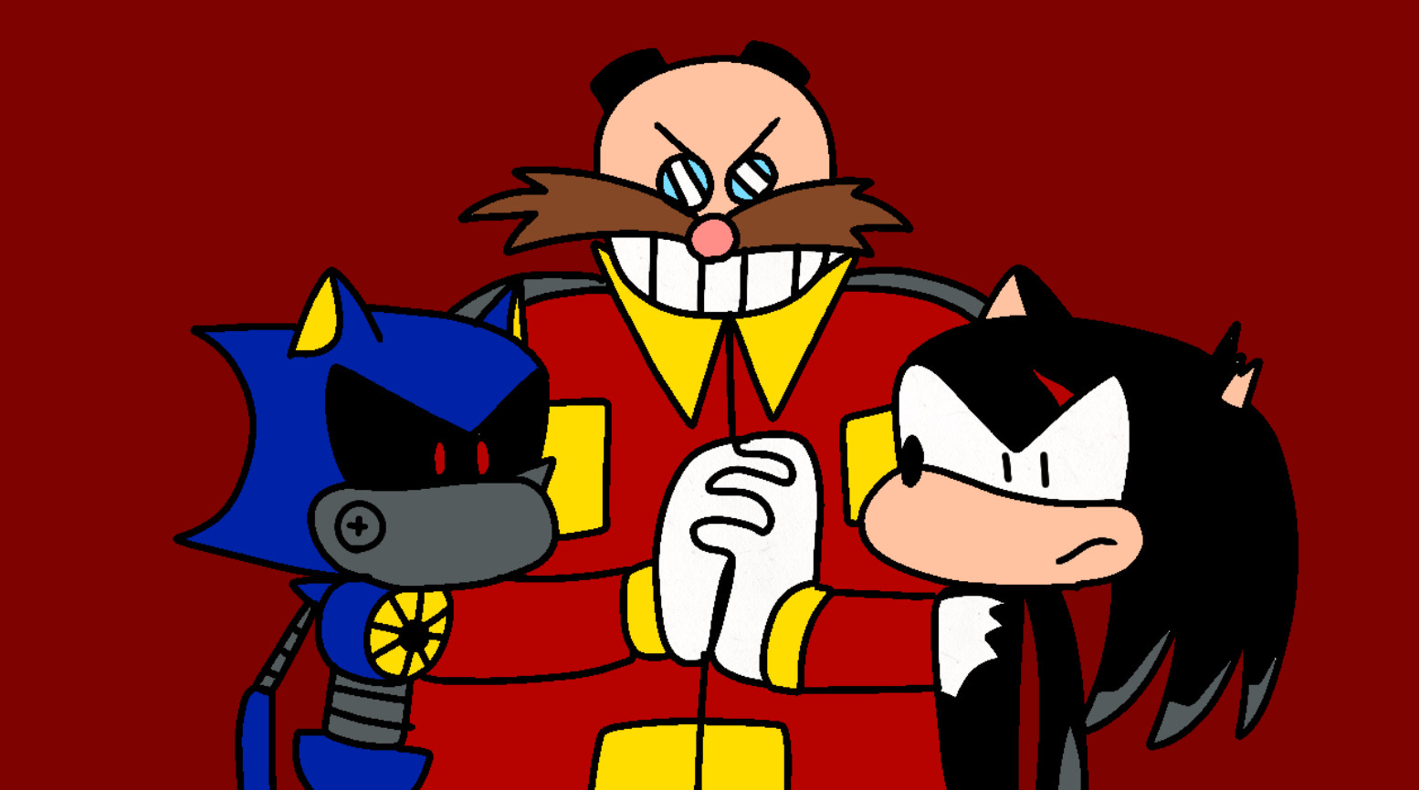 Sonic Rizzhog Dr Robotnik, Metal Sonic and Terios by BlueFlameStudios on DeviantArt