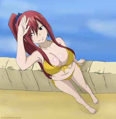 Erza Scarlet, Anime: fairy tail by christioni96 on DeviantArt