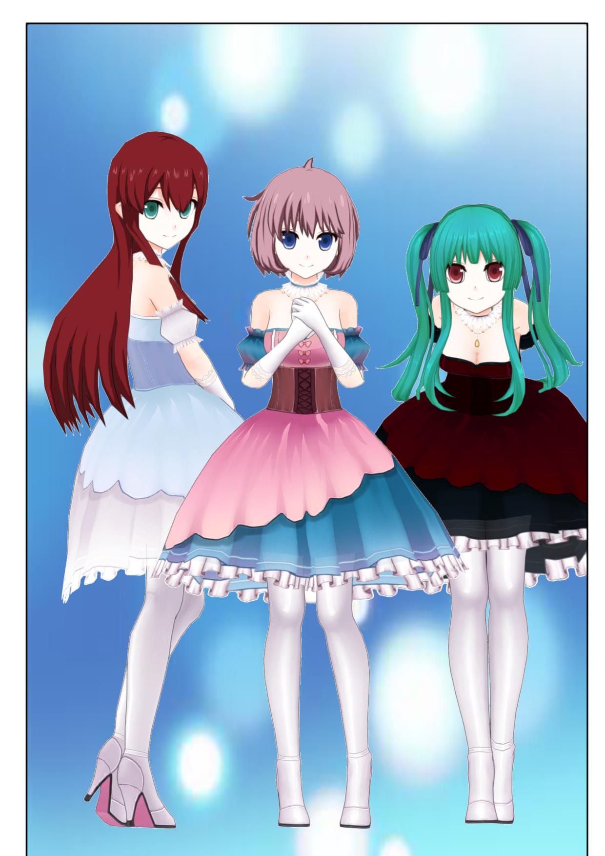 Three Sisters by MayumiYamato on DeviantArt Three Sisters by MayumiYamato on DeviantArt