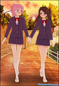 Date Time: Youko and Haruka