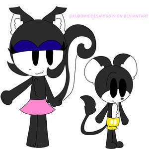 Sara cat and keity mouse 