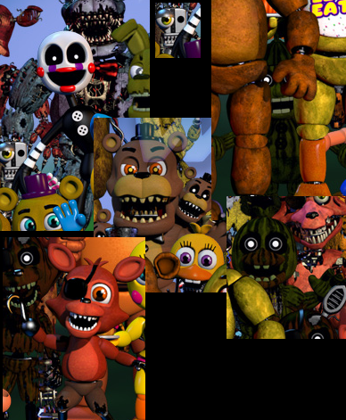 Fnaf World Update 3,Fan version by NightmareFred2058 on DeviantArt