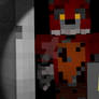 FNAF 4 Minecraft Foxy in the closet