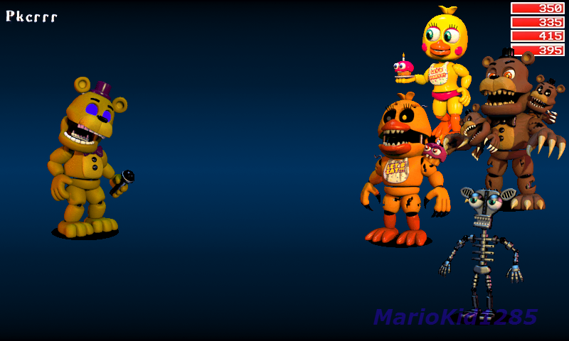 Fnaf world secret Chipper boss battle - Drawception