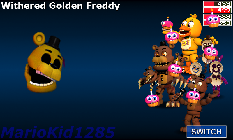 Withered Lolbit, Fnaf World Characters and Fan Made