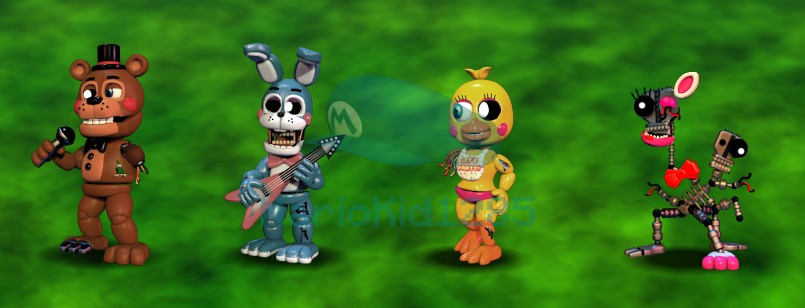 fnaf world fan made by NightmareFred2058 on DeviantArt