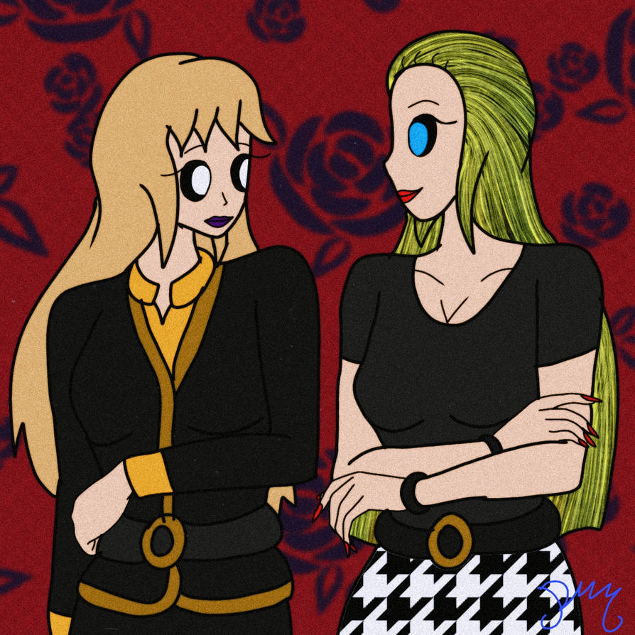 Elsa Murphy y Minerva Rabanne en 1996 by AsuraEpikku98 on DeviantArt