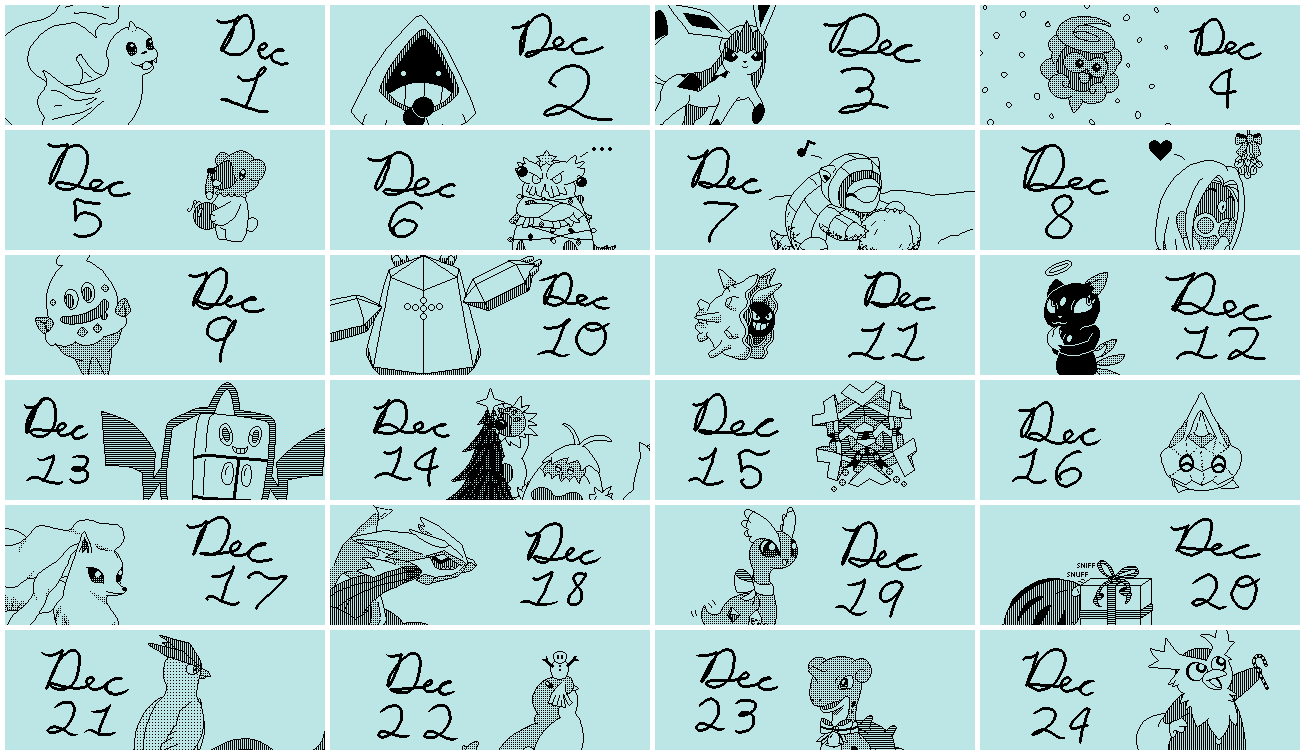 Pokemon Miiverse Advent