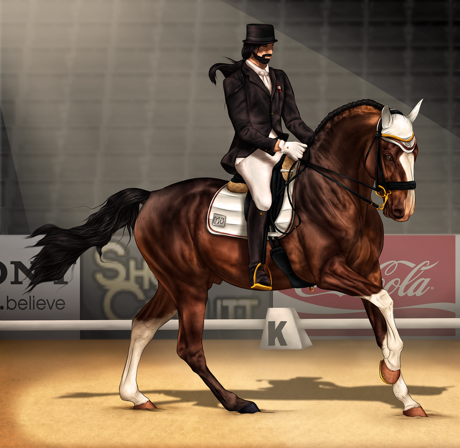 ~AUSE Qualifier One - Dressage~ by CalyArt on DeviantArt