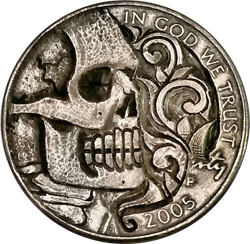 Skull with Scrollwork by GooniesNeverSayDie1 on DeviantArt