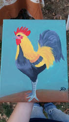 Rooster painting!