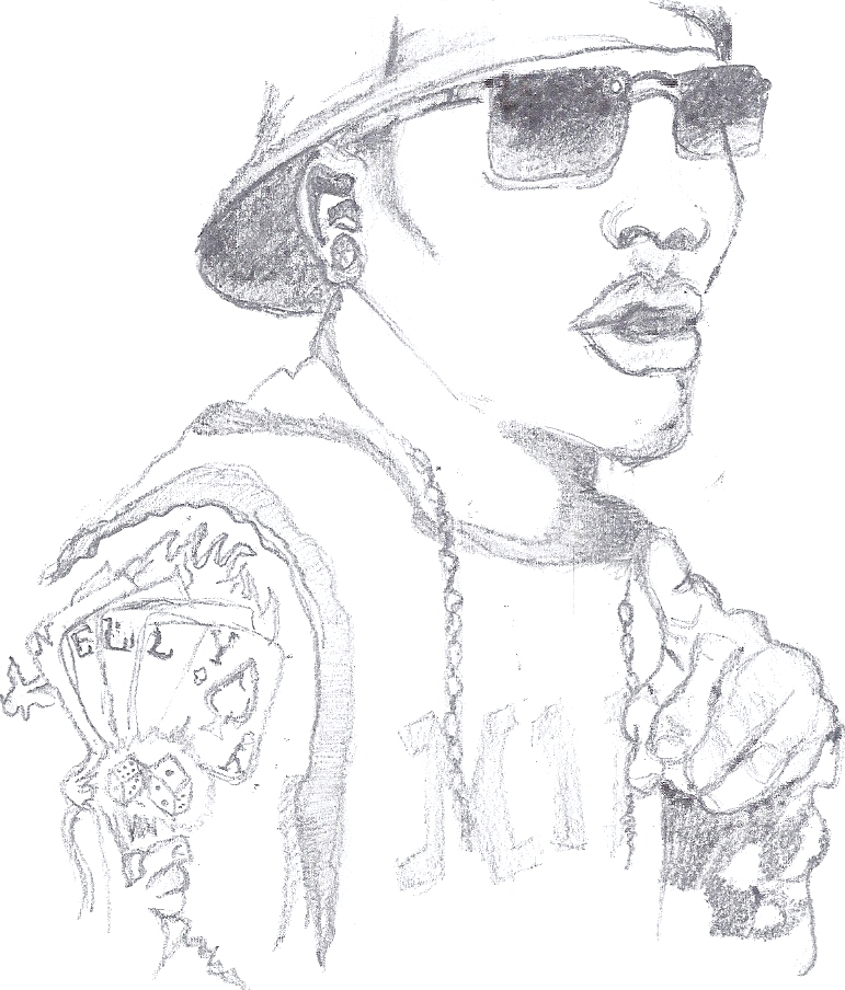 Nelly Rapper Drawing Nelly by XxbulldogsxX on DeviantArt