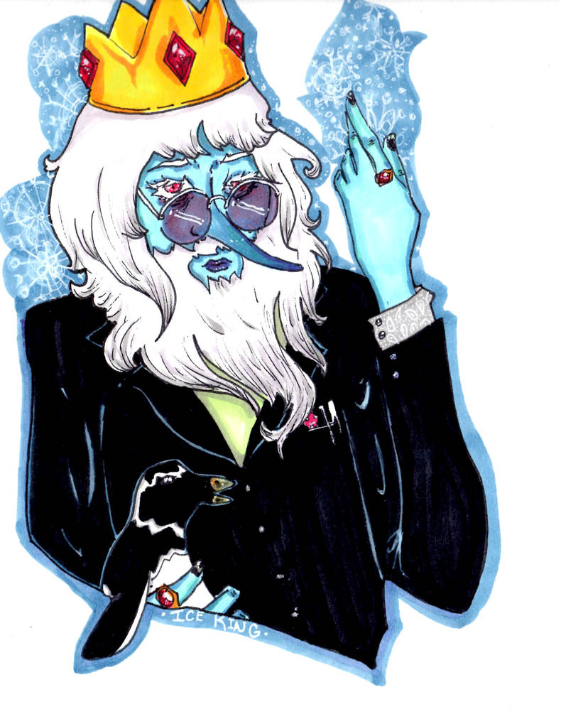 Adventure Time: Ice King by DeAtHofCopPeLIA on DeviantArt