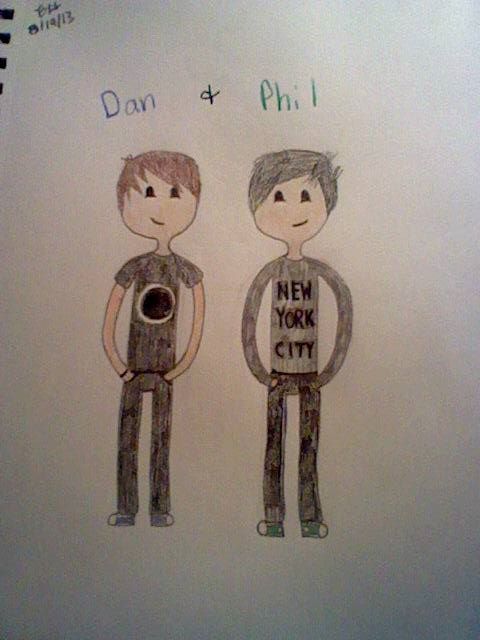 Dan and Phil (Adventure Time Style)