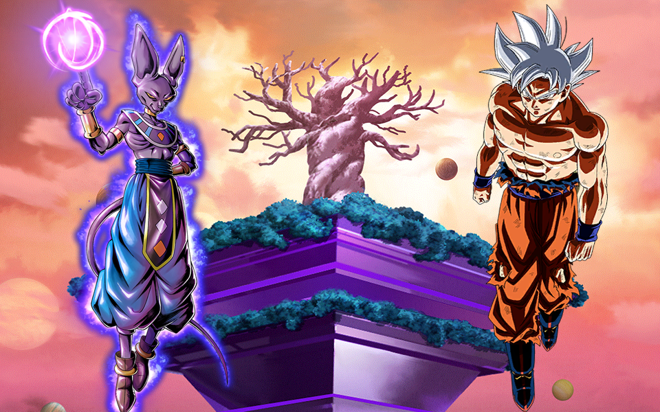 Hey, here's the commission artwork of Goku Mastered Ultra Instinct And  Vegeta Ultra Ego with Whis and Beerus. Full video is available on…