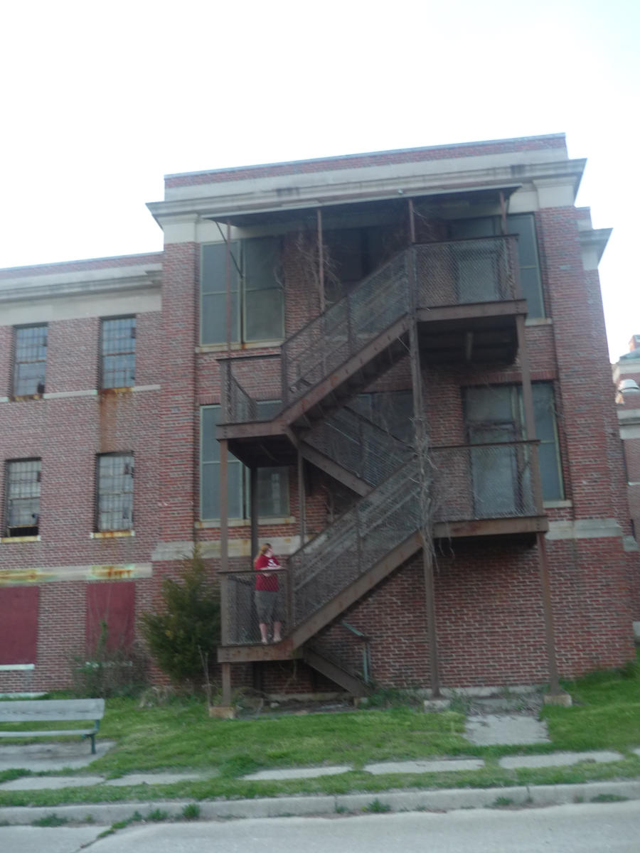 Asylum stairs