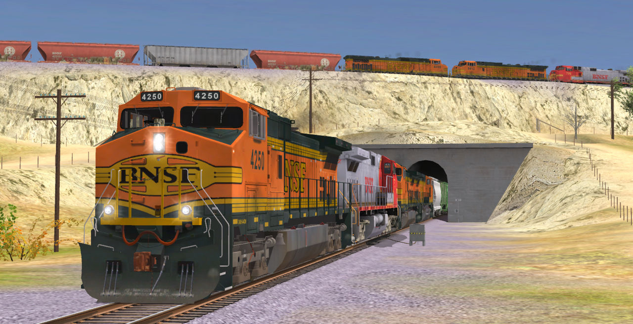 Deviantart Bnsf Train BNSF Grain train. by 2010train1 on DeviantArt