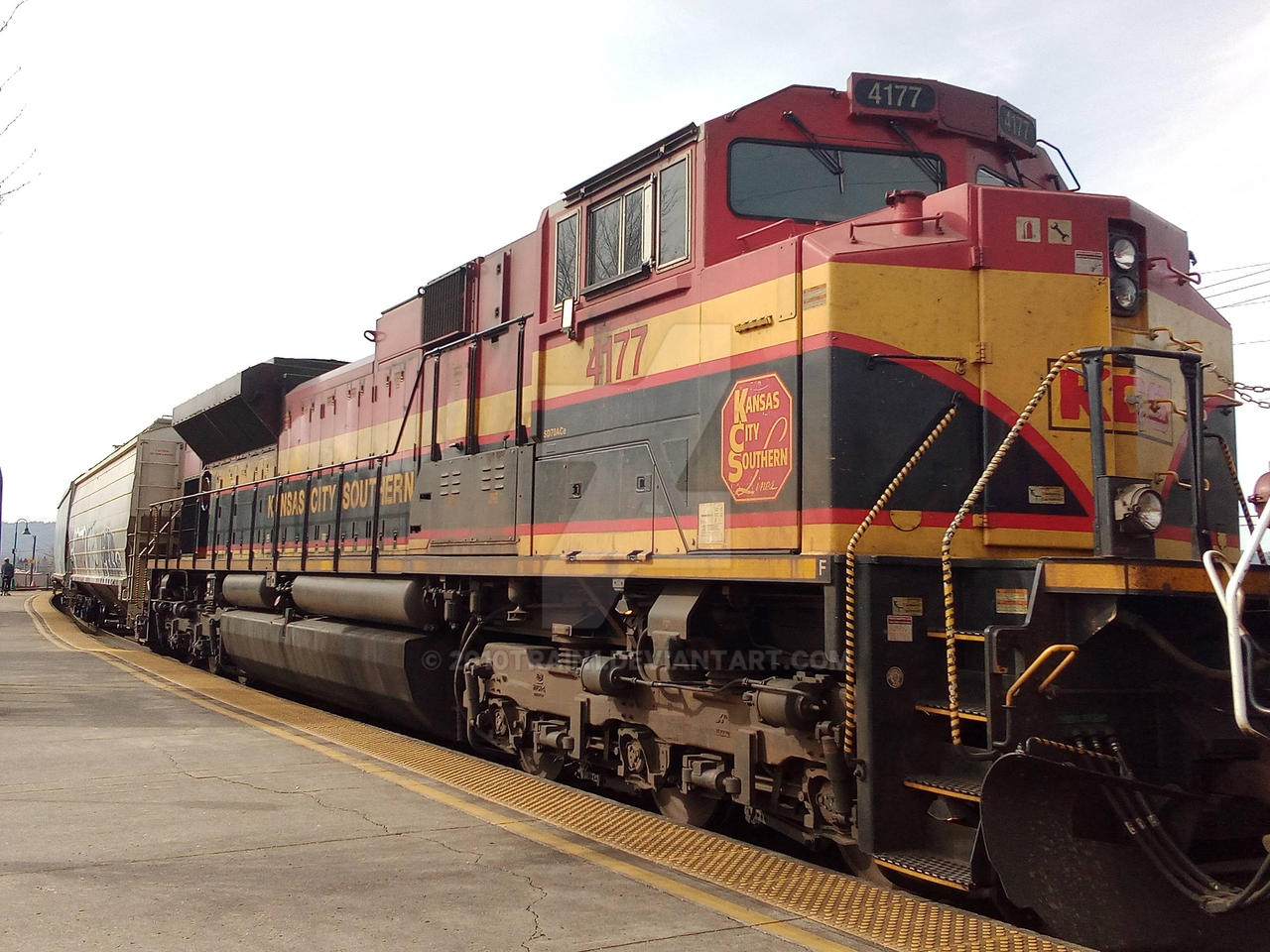 KCS SD70ACE (Vancouver WA 3/9/2025) by 2010train1 on DeviantArt