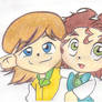 Chibi Pip and Merry