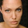 Angelina Jolie spiral eyes