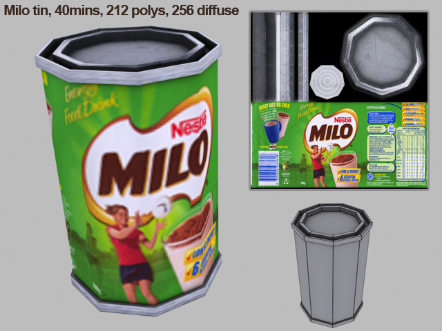 SMC1 - Milo tin - Speed model