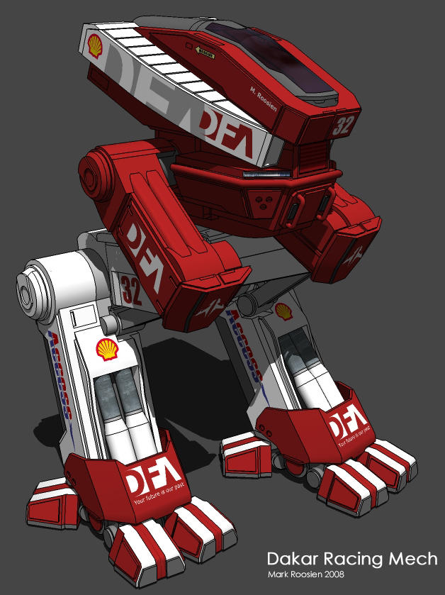 Dakar Racing Mech by 3dmodeling on DeviantArt