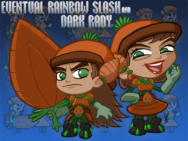 Video Game Villain - Slash and Rady