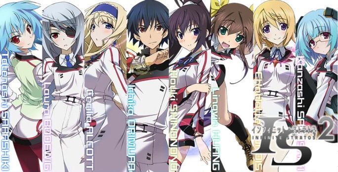 Infinite Stratos Characters by AuraMastr457 on DeviantArt