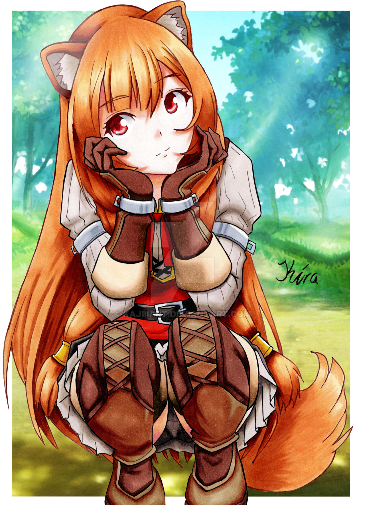 Osu Raptalia Raphtalia by KajiiiArt on DeviantArt
