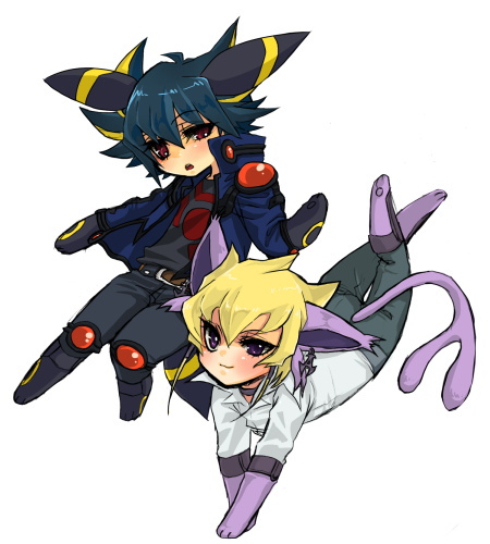 Yusei x Jack - Pokemon Ver. by Shinji-niichan on DeviantArt Yusei x Jack - Pokemon Ver. by Shinji-niichan on DeviantArt